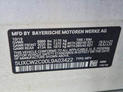 Used 2020 BMW X7 xDrive40i w/ Premium Package AWD/4WD image 25