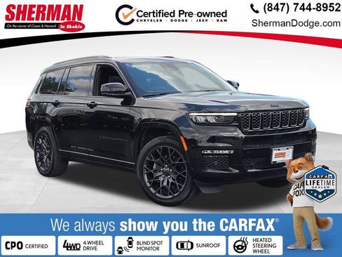 Certified 2024 Jeep Grand Cherokee L Summit AWD/4WD image 1