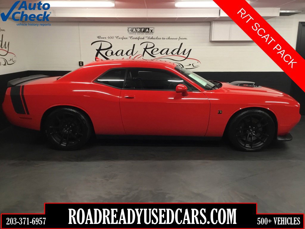 Used 2021 Dodge Challenger R/T Scat Pack w/ Shaker Package RWD image 1
