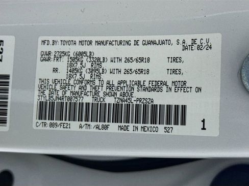 Certified 2024 Toyota Tacoma TRD Sport w/ TRD Sport Upgrade Package image 38