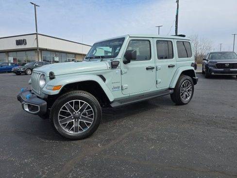 Used 2023 Jeep Wrangler Sahara 4xe w/ Cold Weather Group image 3
