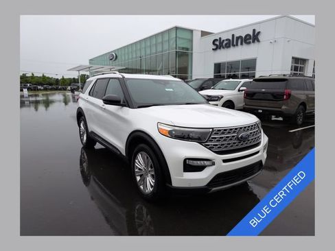 Certified 2023 Ford Explorer Limited w/ Limited Technology Package AWD/4WD image 1