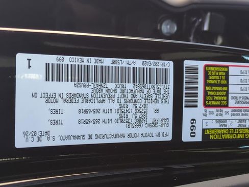 New 2026 Toyota Tacoma TRD Sport AWD/4WD image 33