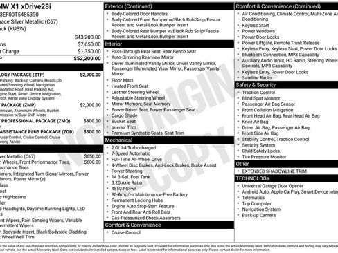 New 2026 BMW X1 xDrive28i AWD/4WD image 30
