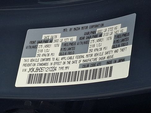 New 2026 MAZDA CX-70 3.3 Turbo w/ Preferred Package AWD/4WD image 19