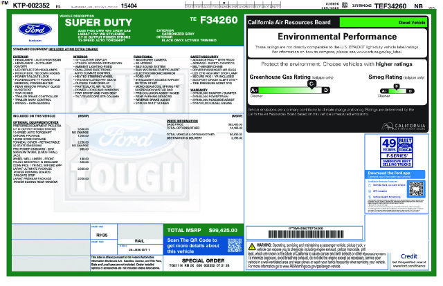 New 2026 Ford F450 Lariat w/ Lariat Ultimate Package AWD/4WD image 4