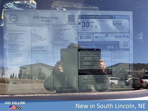 New 2026 Nissan Kicks SV w/ SV Premium Package image 13