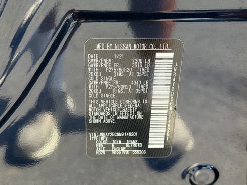 Used 2021 Nissan Armada SL RWD image 30