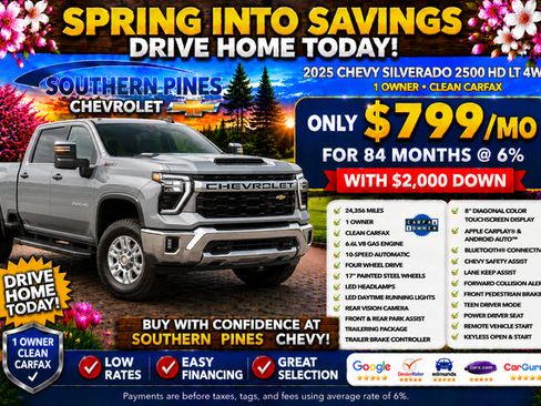 Used 2025 Chevrolet Silverado 2500 LT w/ Convenience Package AWD/4WD image 5