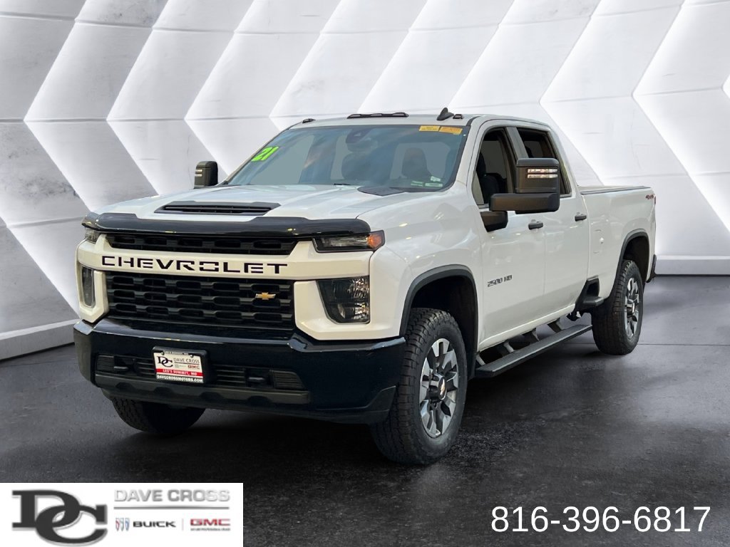 Used 2021 Chevrolet Silverado 2500 Custom w/ Custom Value Package AWD/4WD image 1