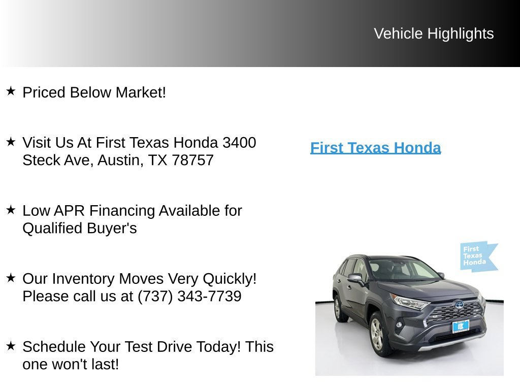 Used 2020 Toyota RAV4 Limited AWD/4WD image 10