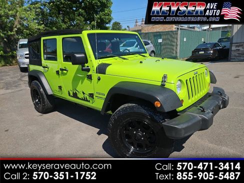 Used 2012 Jeep Wrangler Unlimited Sport AWD/4WD image 1