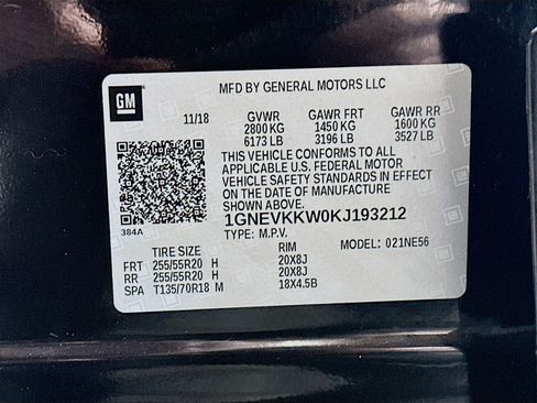 Used 2019 Chevrolet Traverse Premier w/ Redline Edition AWD/4WD image 35