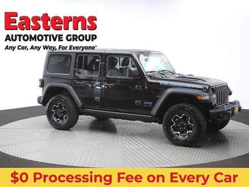Used 2023 Jeep Wrangler Unlimited Rubicon 4xe w/ Steel Bumper Group AWD/4WD image 51