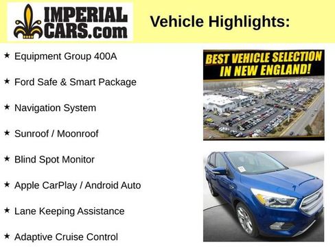 Used 2018 Ford Escape Titanium w/ Ford Safe & Smart Package image 3