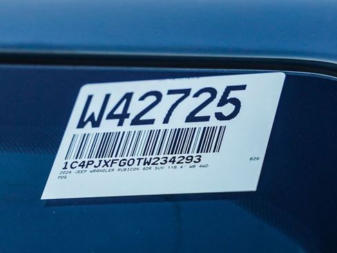 New 2026 Jeep Wrangler Unlimited Rubicon image 33