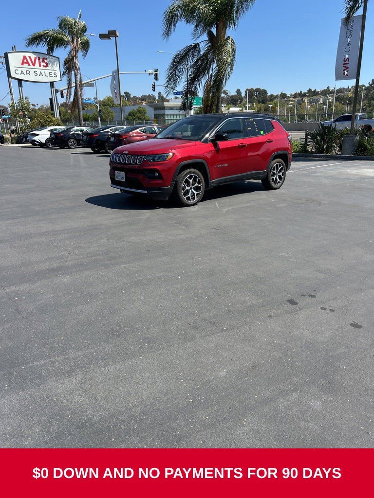 Used 2025 Jeep Compass Limited AWD/4WD image 1