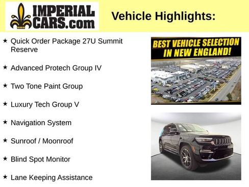 Used 2023 Jeep Grand Cherokee Summit AWD/4WD image 3