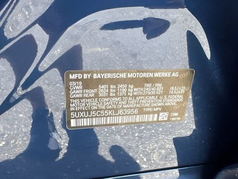 Used 2019 BMW X4 M40i w/ Executive Package AWD/4WD image 32