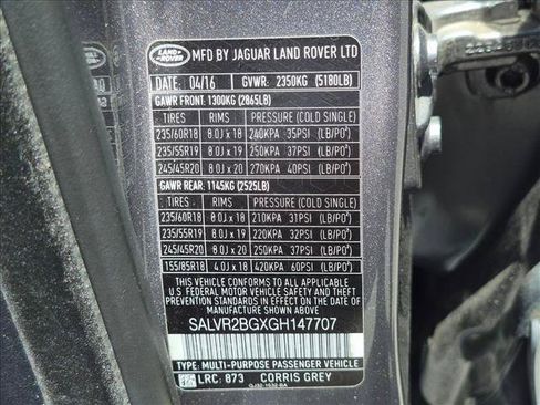 Used 2016 Land Rover Range Rover Evoque HSE AWD/4WD image 24