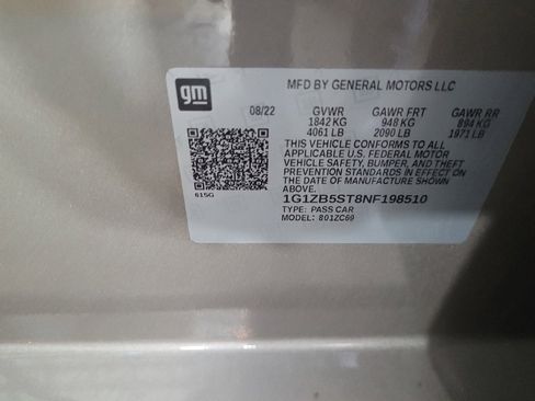 Used 2022 Chevrolet Malibu LS w/ LPO, Convenience Package 1 image 33