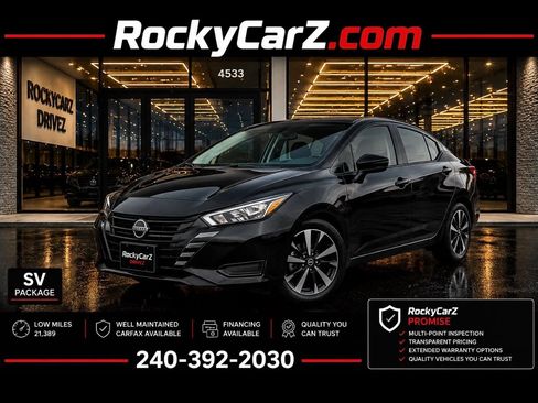 Used 2025 Nissan Versa SV FWD image 1