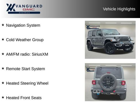 Used 2023 Jeep Wrangler Unlimited Sahara w/ Cold Weather Group AWD/4WD image 11