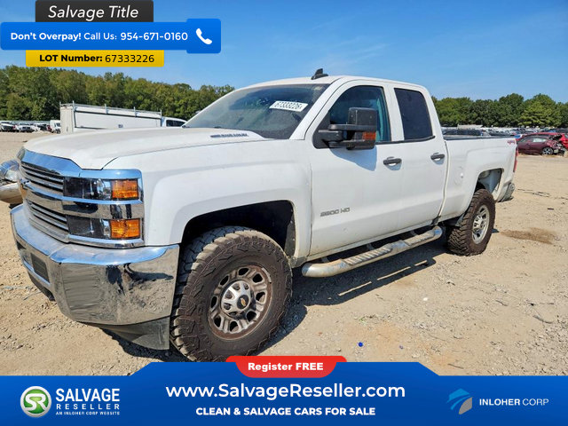 Used 2016 Chevrolet Silverado 2500 W/T w/ WT Convenience Package AWD/4WD image 1