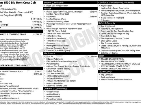 Used 2021 RAM 1500 Big Horn image 36
