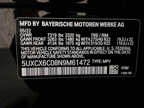 Used 2022 BMW X7 M50i w/ Executive Package AWD/4WD image 33