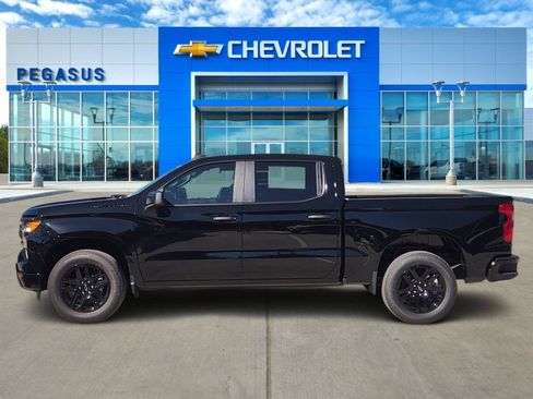 New 2026 Chevrolet Silverado 1500 Custom w/ LPO, Dark Essentials Package RWD image 3