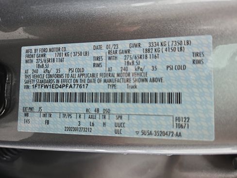 Used 2023 Ford F150 XLT w/ Equipment Group 302A High image 26