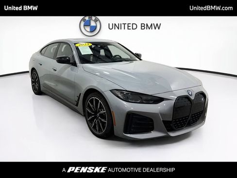 Used 2023 BMW i4 eDrive40 w/ M Sport Package RWD image 3