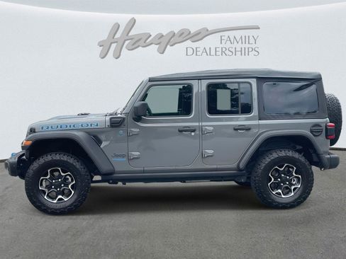 Used 2021 Jeep Wrangler Unlimited Rubicon 4xe w/ Steel Bumper Group AWD/4WD image 35