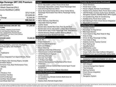 New 2023 Dodge Durango SRT image 4