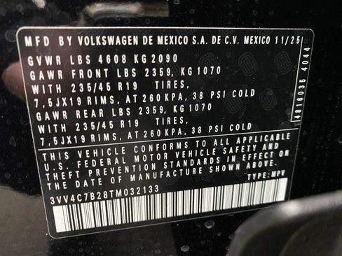 New 2026 Volkswagen Taos SEL image 31