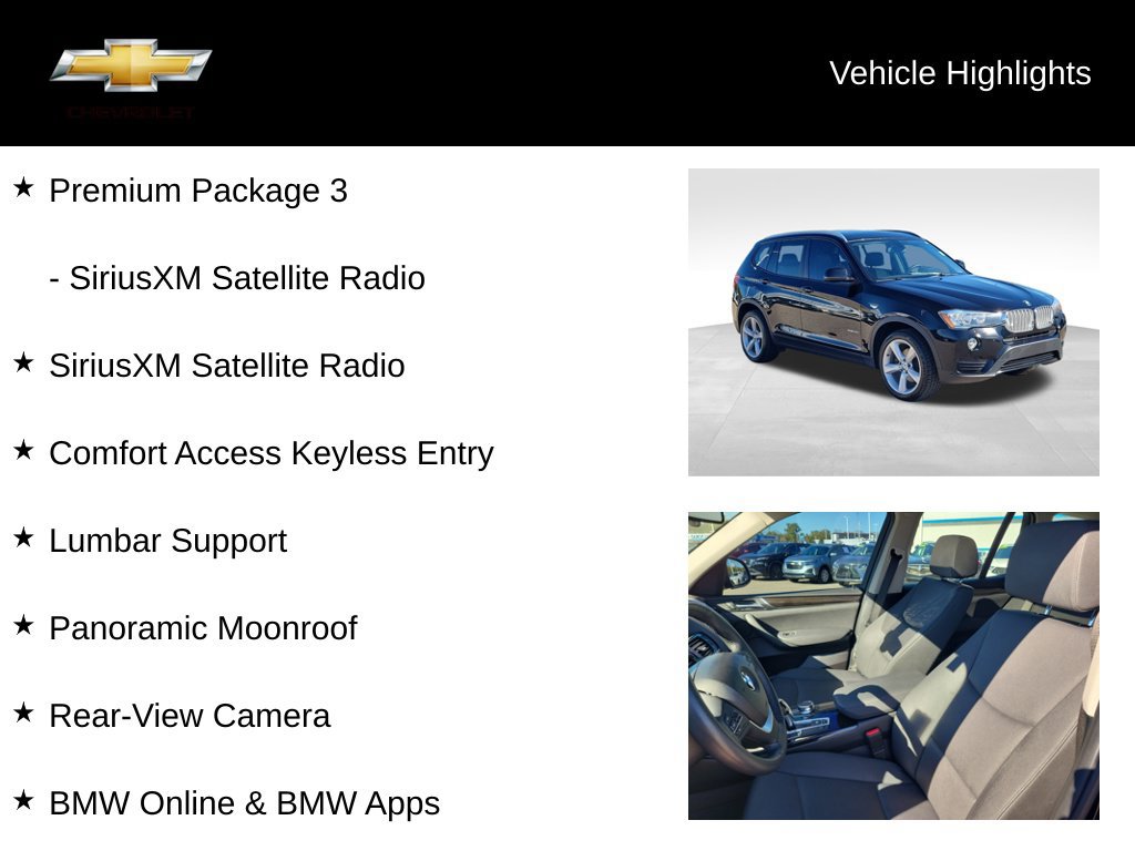 Used 2017 BMW X3 sDrive28i RWD image 19