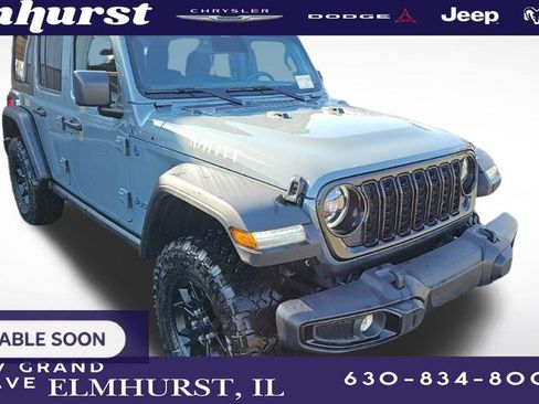 Used 2025 Jeep Wrangler Unlimited Sport S 4xe AWD/4WD image 1