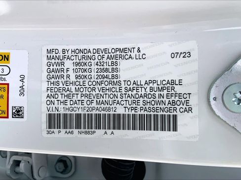 Used 2023 Honda Accord LX image 32