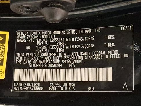 Used 2014 Toyota Highlander XLE image 27