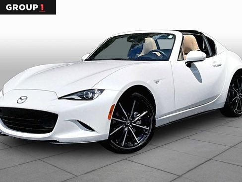 Used 2024 MAZDA MX-5 Miata RF Grand Touring w/ Weather Package RWD image 1