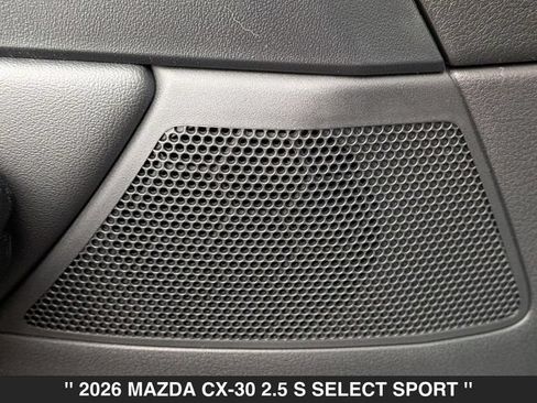 New 2026 MAZDA CX-30 AWD 2.5 S w/ Select Sport Pkg image 12