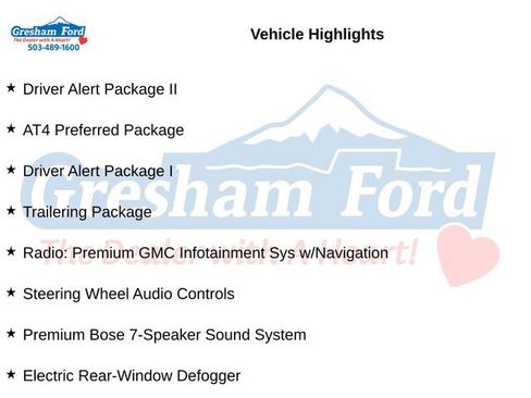 Used 2022 GMC Sierra 1500 AT4 w/ AT4 Premium Package AWD/4WD image 10