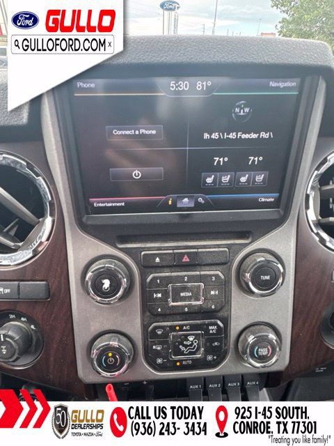Used 2014 Ford F250 Lariat w/ Lariat Ultimate Package AWD/4WD image 8