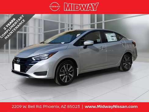 New 2025 Nissan Versa SV w/ Trunk Package image 1