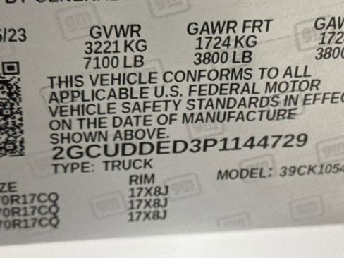 Used 2023 Chevrolet Silverado 1500 LT w/ Work Truck Package AWD/4WD image 27