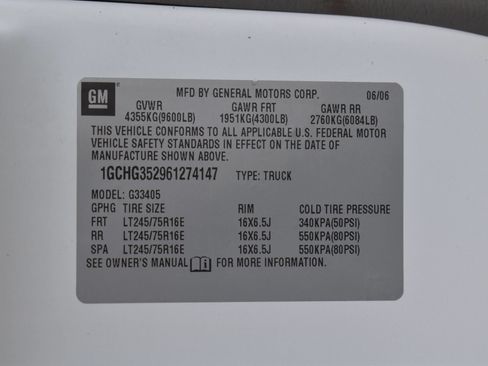 Used 2006 Chevrolet Express 3500 RWD image 52