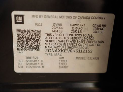 Used 2019 Chevrolet Equinox LT FWD image 34