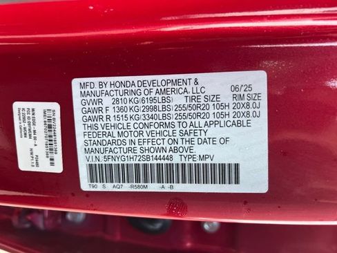 New 2025 Honda Pilot Touring image 19