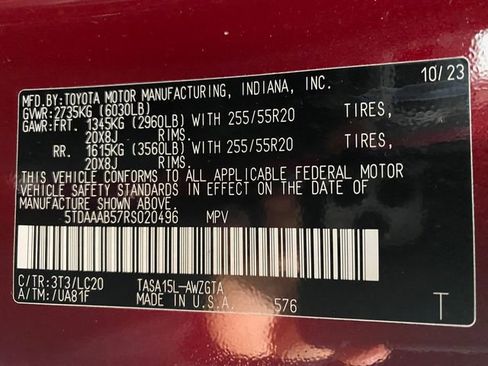 Used 2024 Toyota Grand Highlander AWD image 26